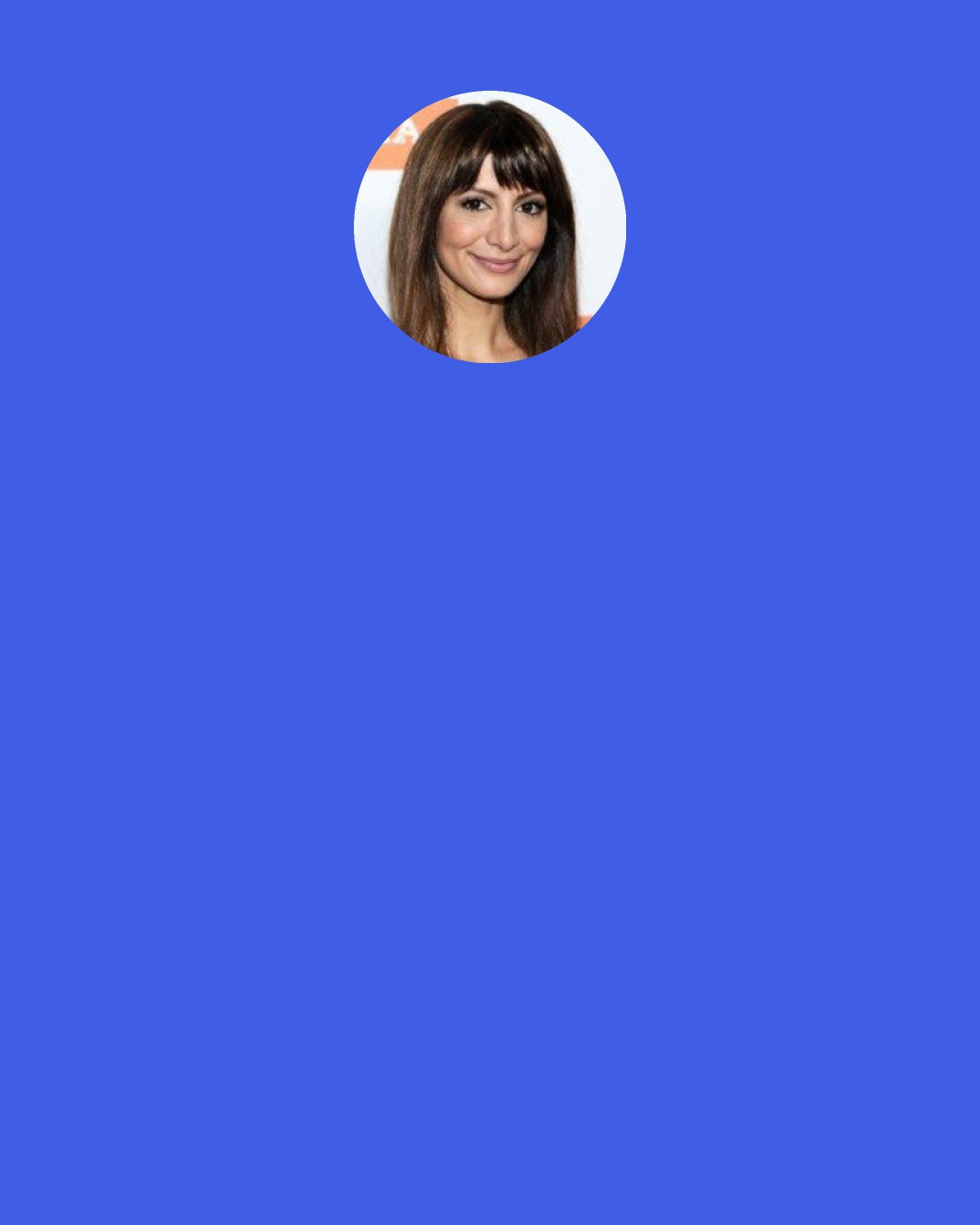 Nasim Pedrad: I’ll never forget my very first [SNL] show. I had a card in my changing room from Kristen Wiig. It just had a heart on the inside, and she’d written “Have fun.” That always stayed with me.