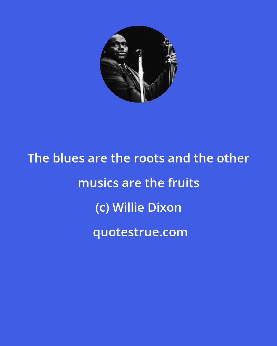 Willie Dixon: The blues are the roots and the other musics are the fruits